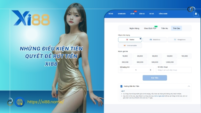 Những điều kiện tiên quyết để rút tiền XI88 Những điều kiện tiên quyết để rút tiền XI88