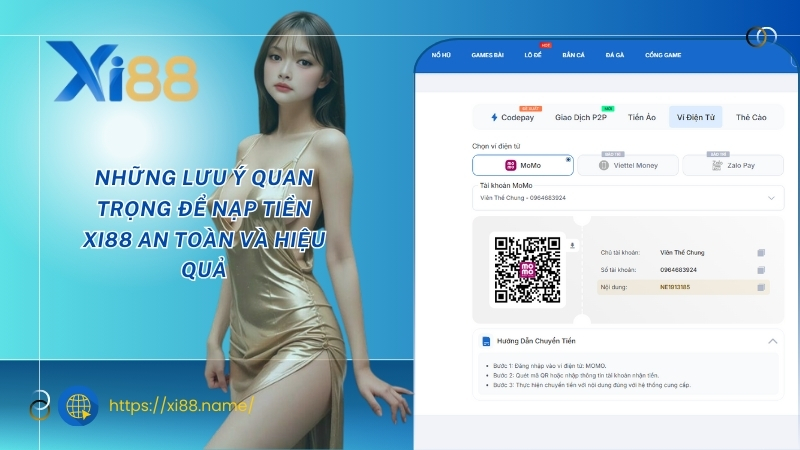 Những lưu ý quan trọng để nạp tiền XI88 an toàn và hiệu quả Những lưu ý quan trọng để nạp tiền XI88 an toàn và hiệu quả