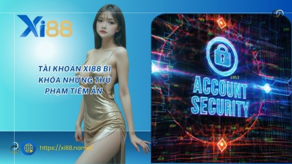 Tài khoản XI88 bị khóa những thủ phạm tiềm ẩn 