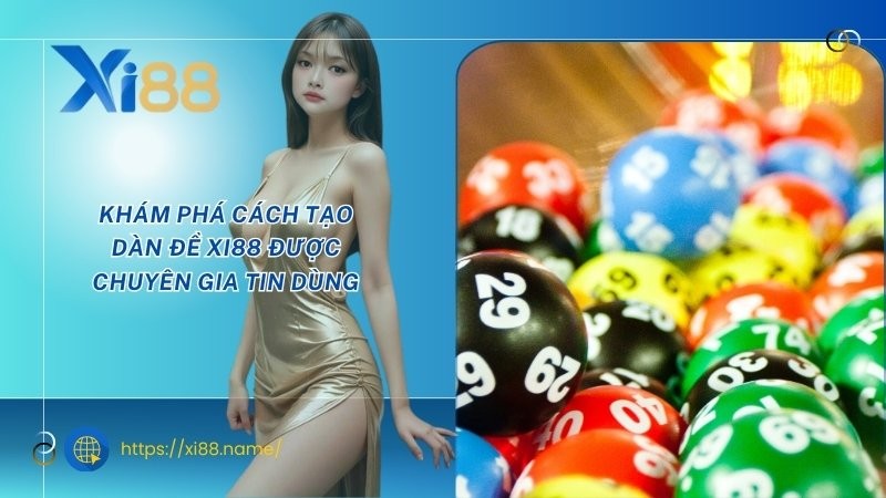 Khám phá cách tạo dàn đề XI88 được chuyên gia tin dùng Khám phá cách tạo dàn đề XI88 được chuyên gia tin dùng